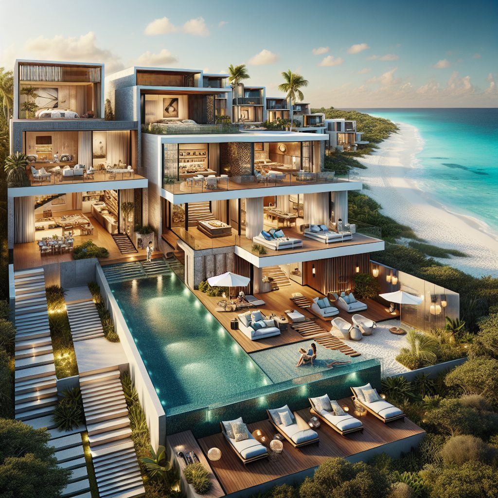 Luxury Villas in Tulum with Beach Access and Modern Amenities